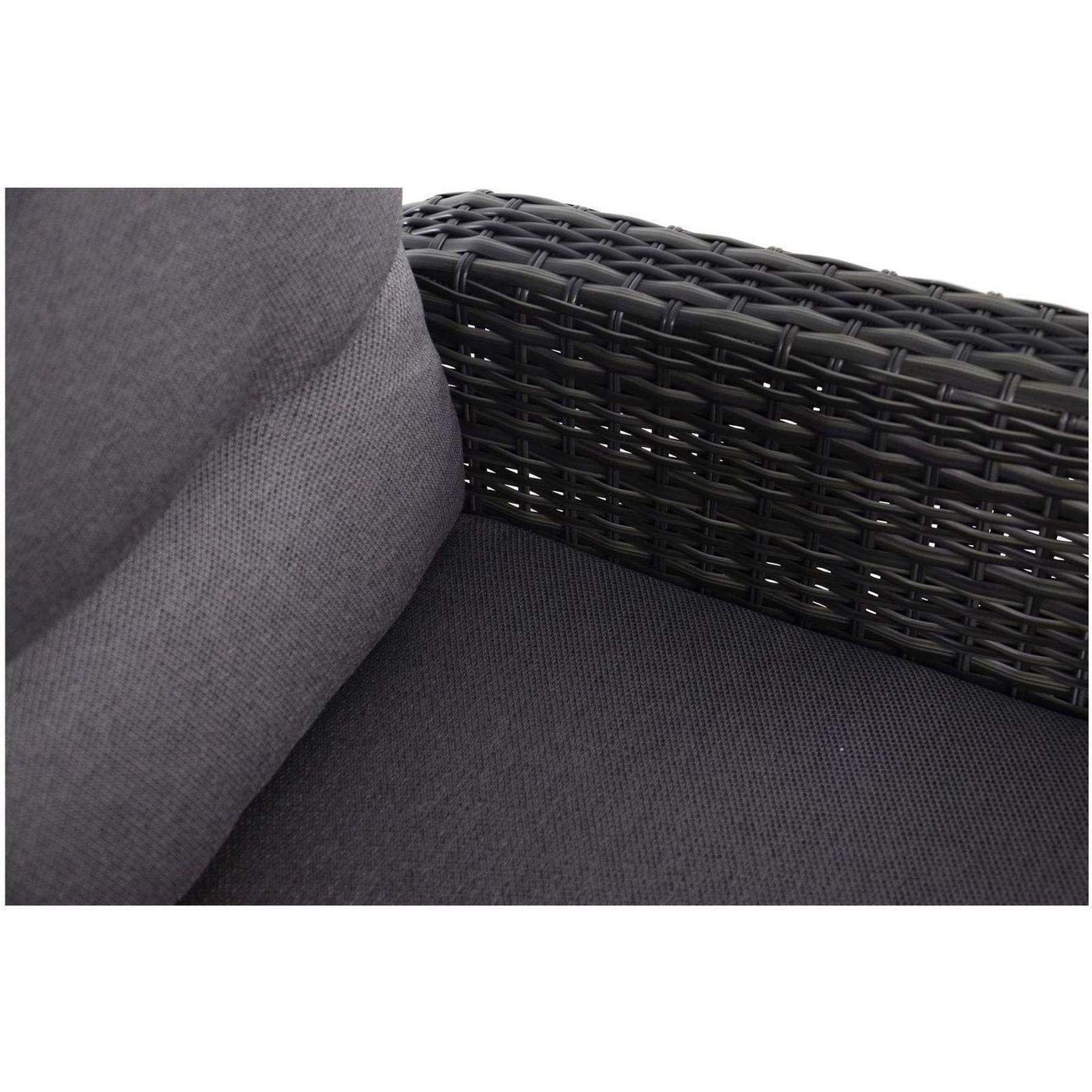 Garten Loungesessel verstellbar Poly Rattan Nino (mit Funktion)