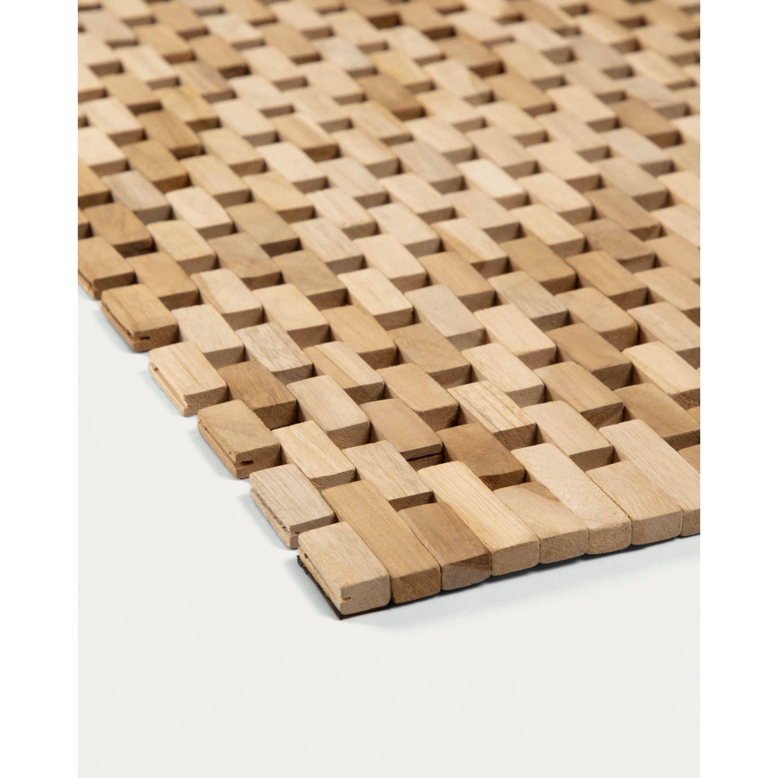Badematte Azuray Teakholz 40x60