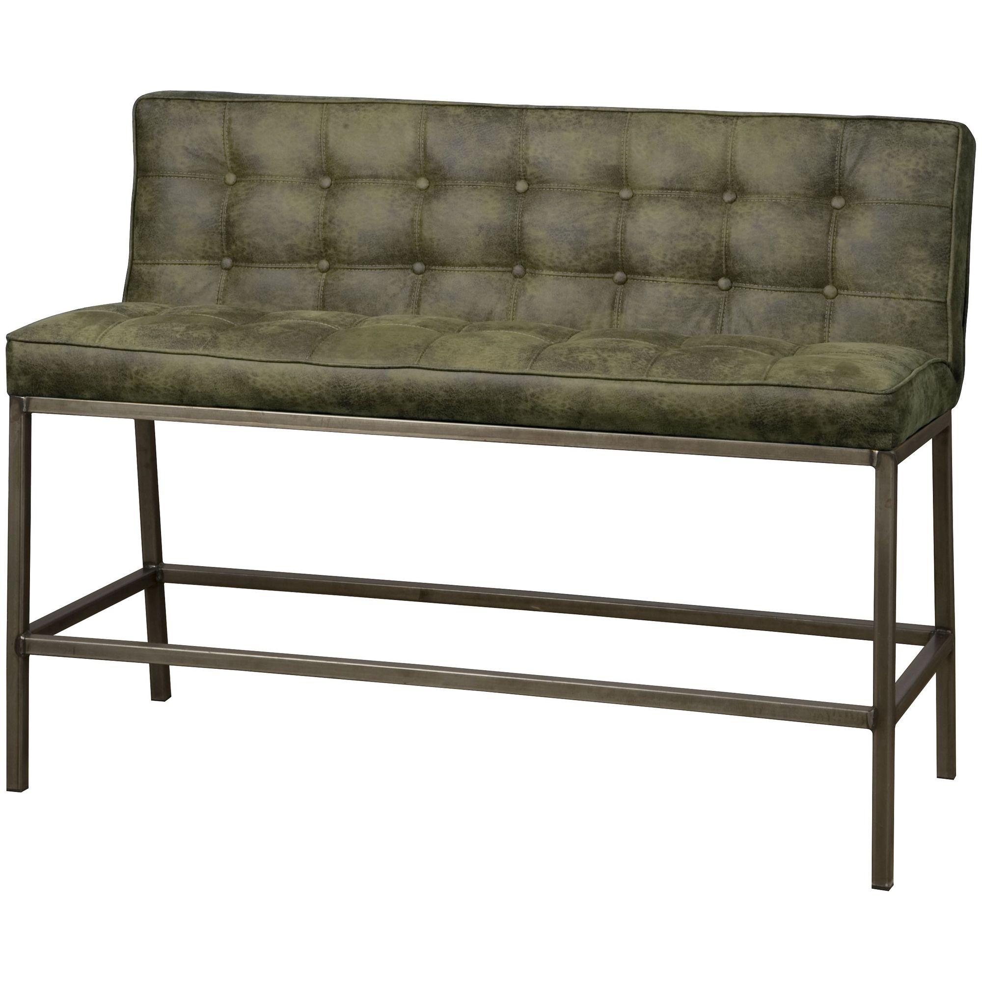 Bartischbank Loft Bar grün - Breite: 110cm