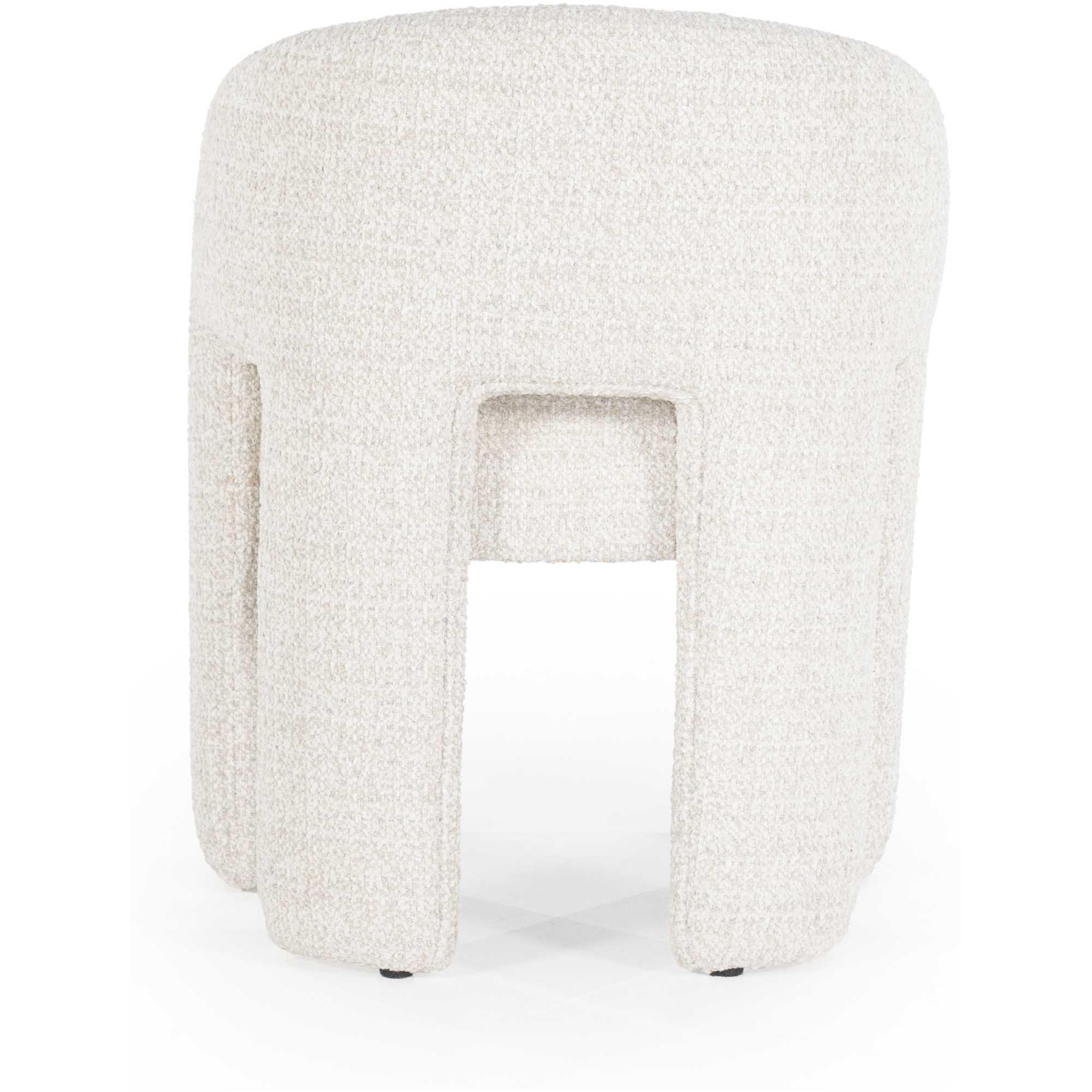 Armlehnstuhl Luiz Stoff beige