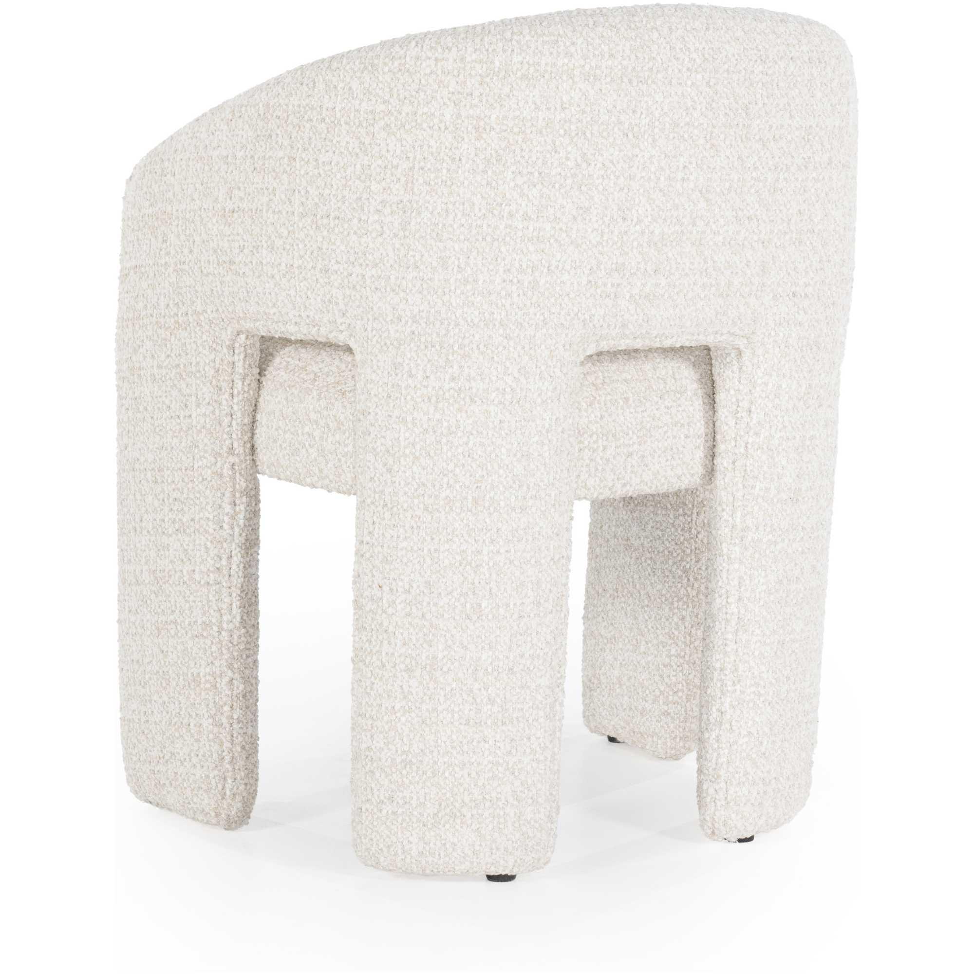 Armlehnstuhl Luiz Stoff beige