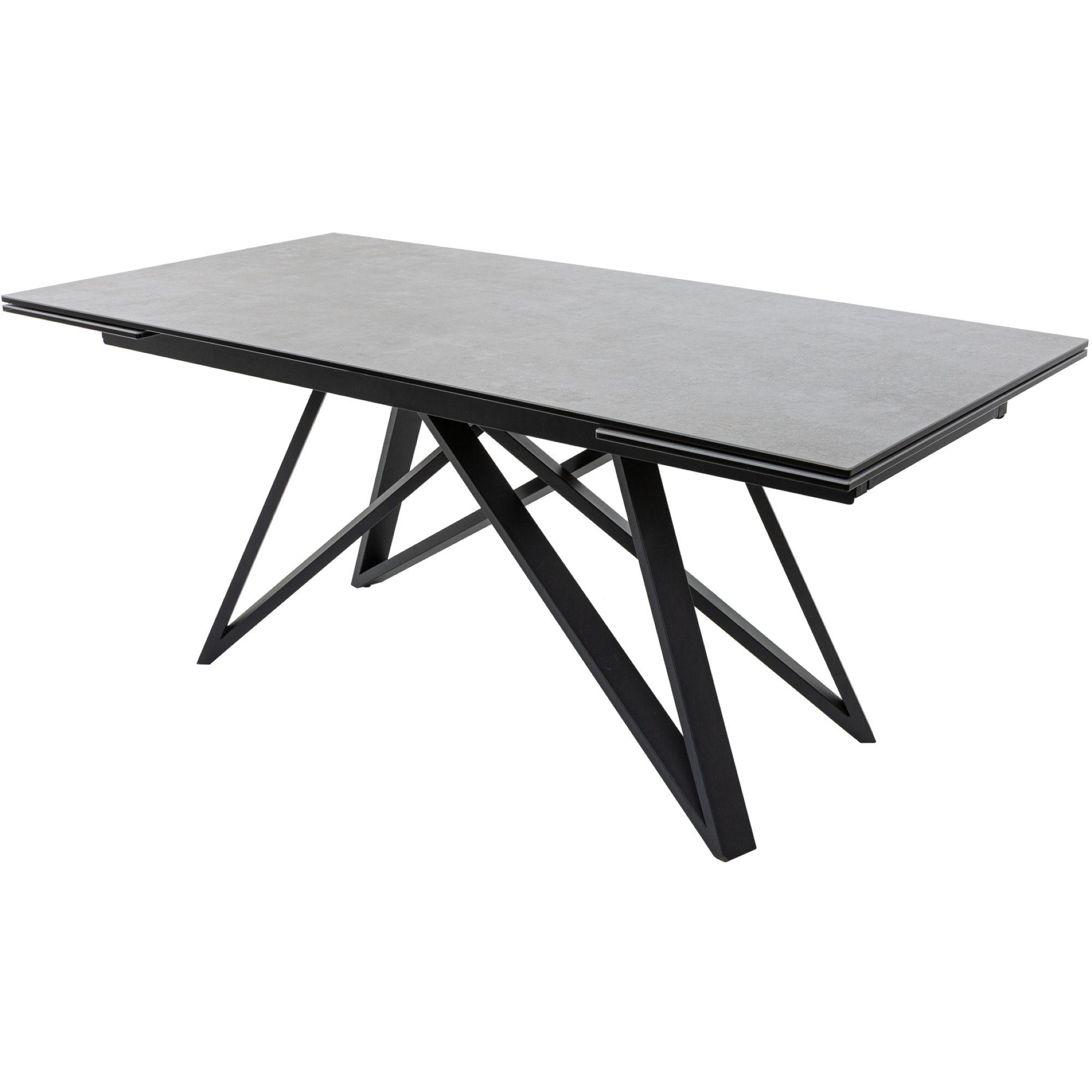 Ausziehtisch Italia1 180-220-260 Keramik Beton-Optik