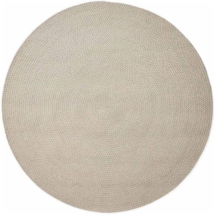 Gartenteppich rund Outdoor Despas Synthetikfaser ecru 200x200