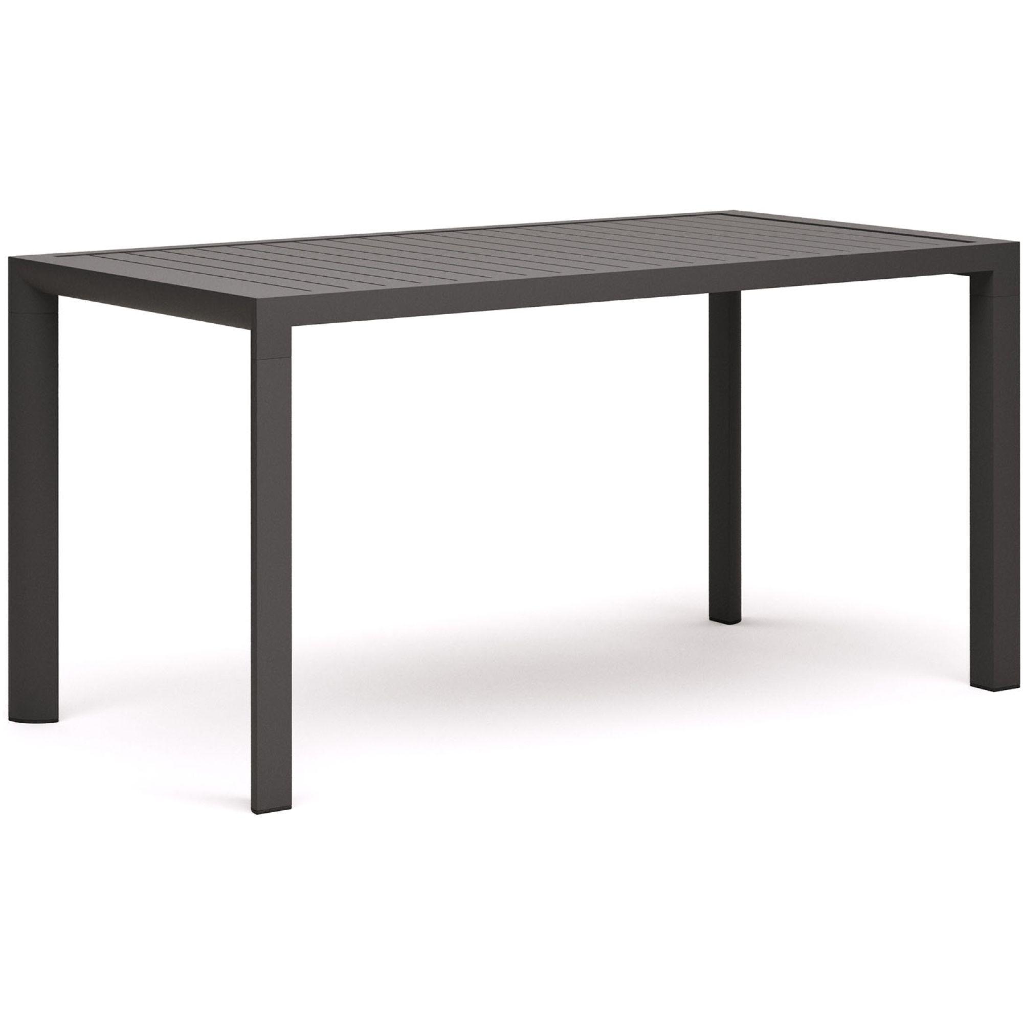 Gartentisch Culip Aluminium grau 150x77