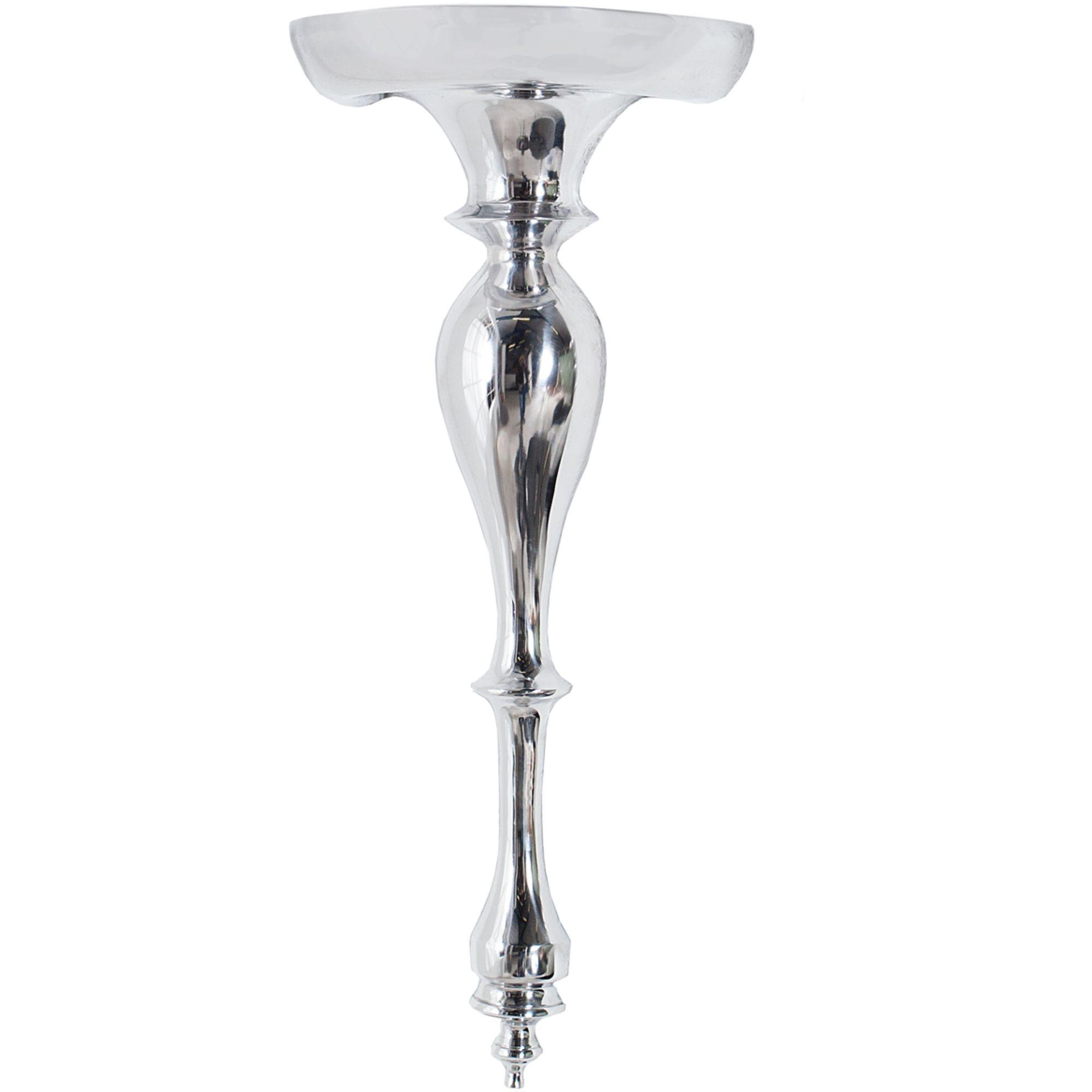 Wandkonsole Prestige Aluminium silber 60cm