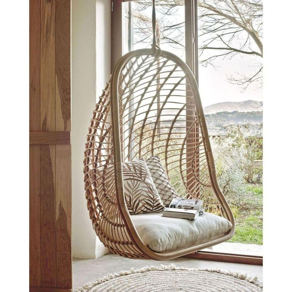 Hängesessel Natur Rattan Ekaterina
