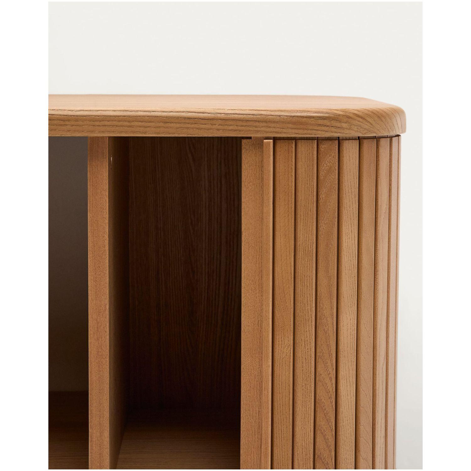 Badezimmermöbel Mailen aus Eschenfurnier natur 90x45