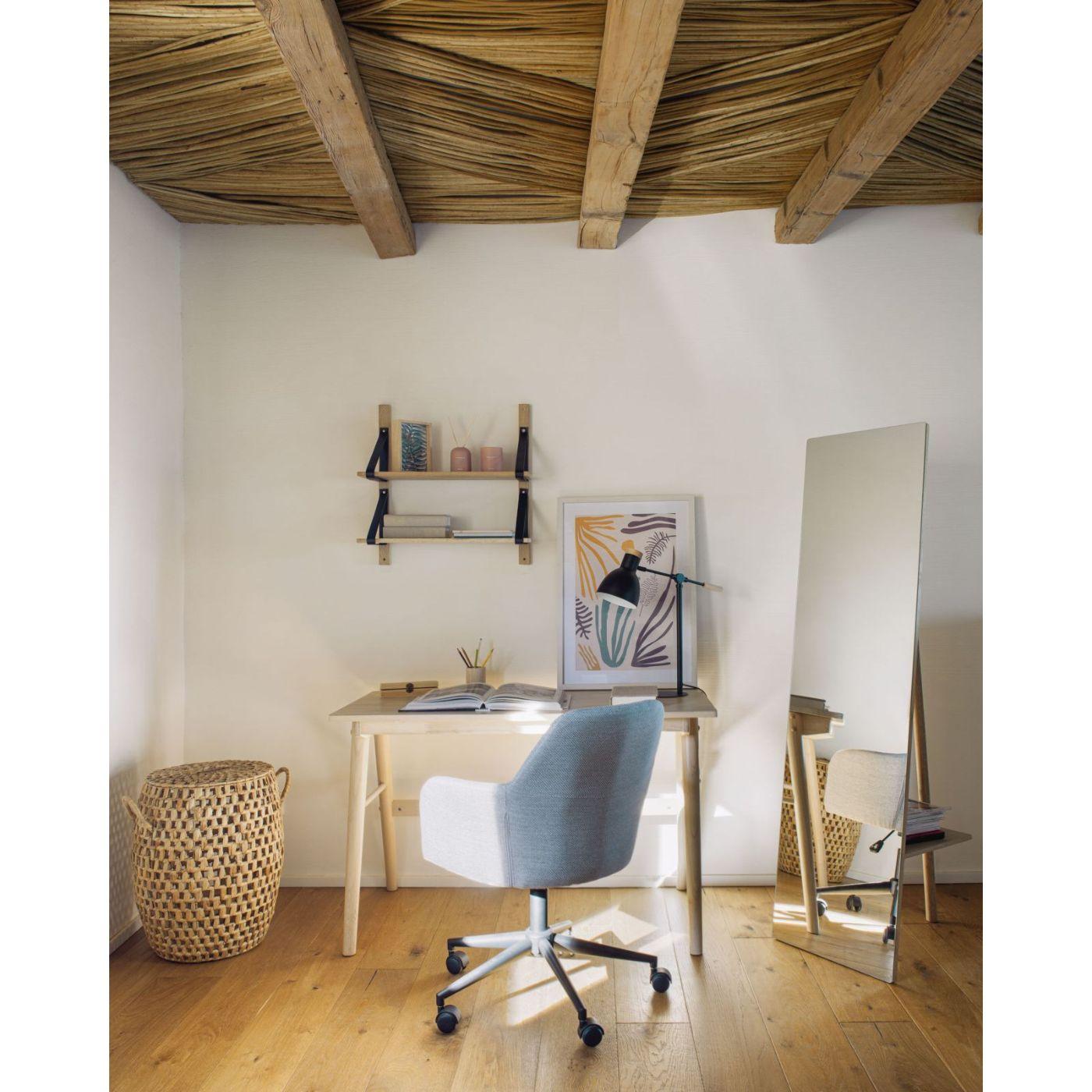 Keisy freistehender Spiegel Birkenholz 45x160