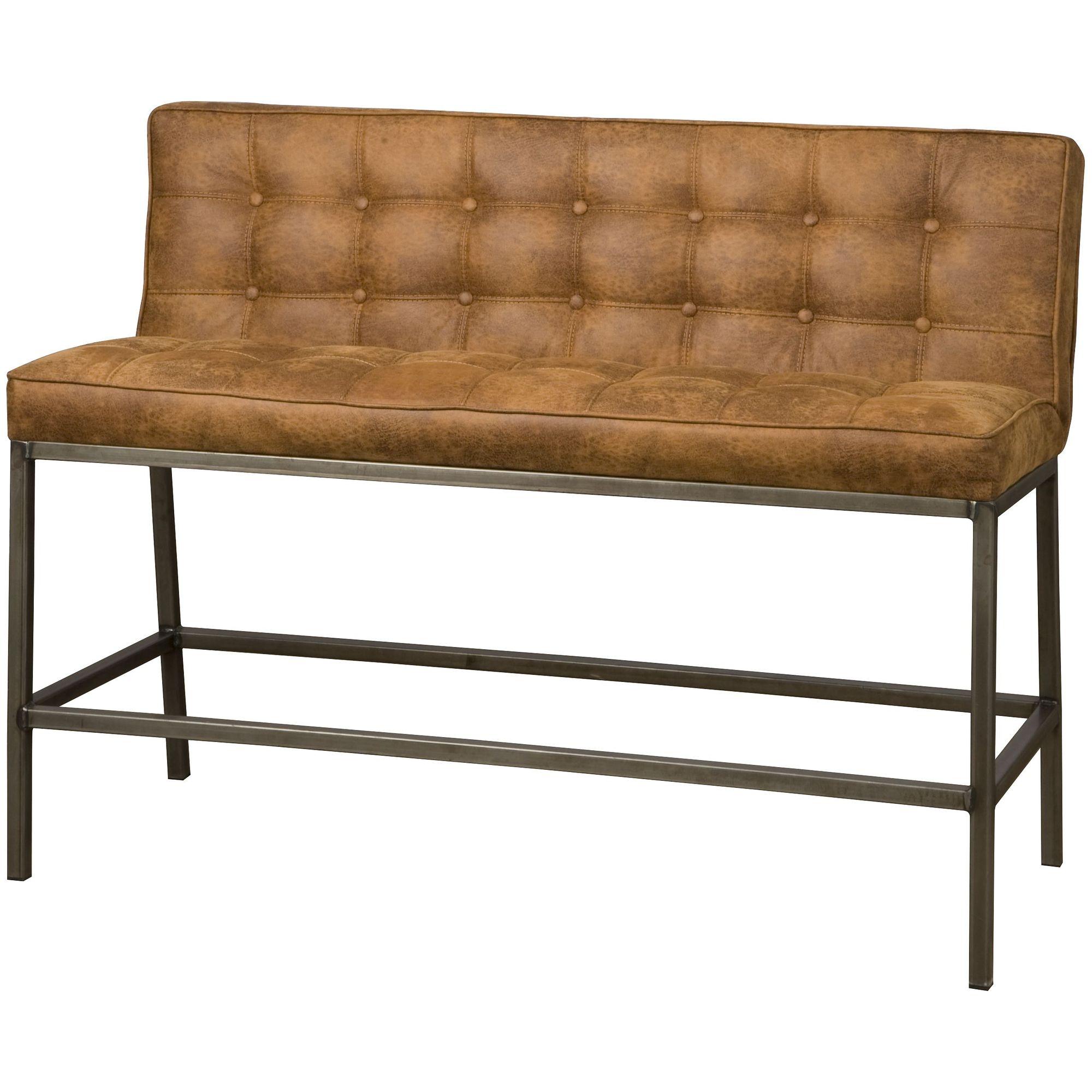 Bartischbank Loft Bar cognac - Breite: 110cm