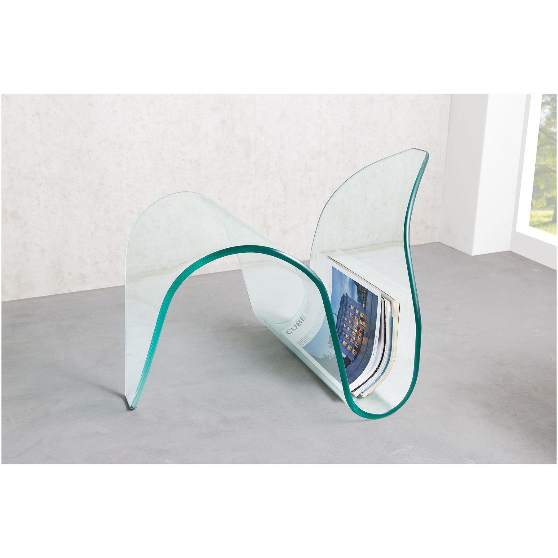 Zeitungsständer Wave Glas 62x45