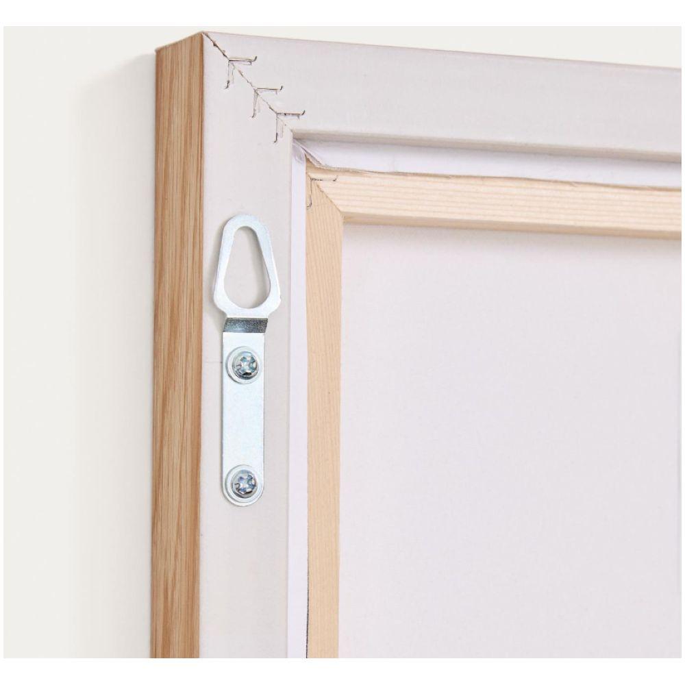 Bild Milu mit Gans beige und weiss 20x20