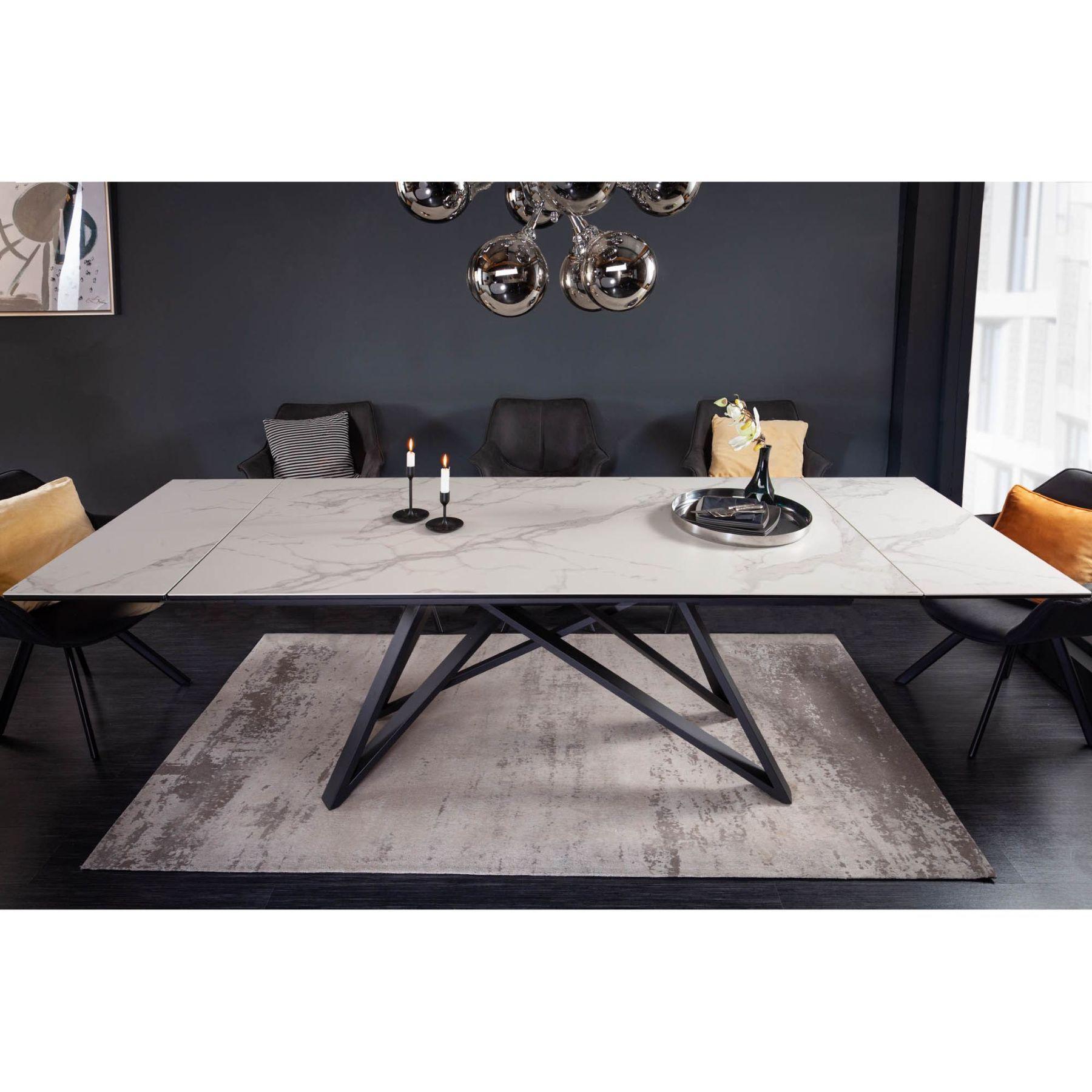 Ausziehtisch Italia1 180-220-260 Keramik Marmor-Optik