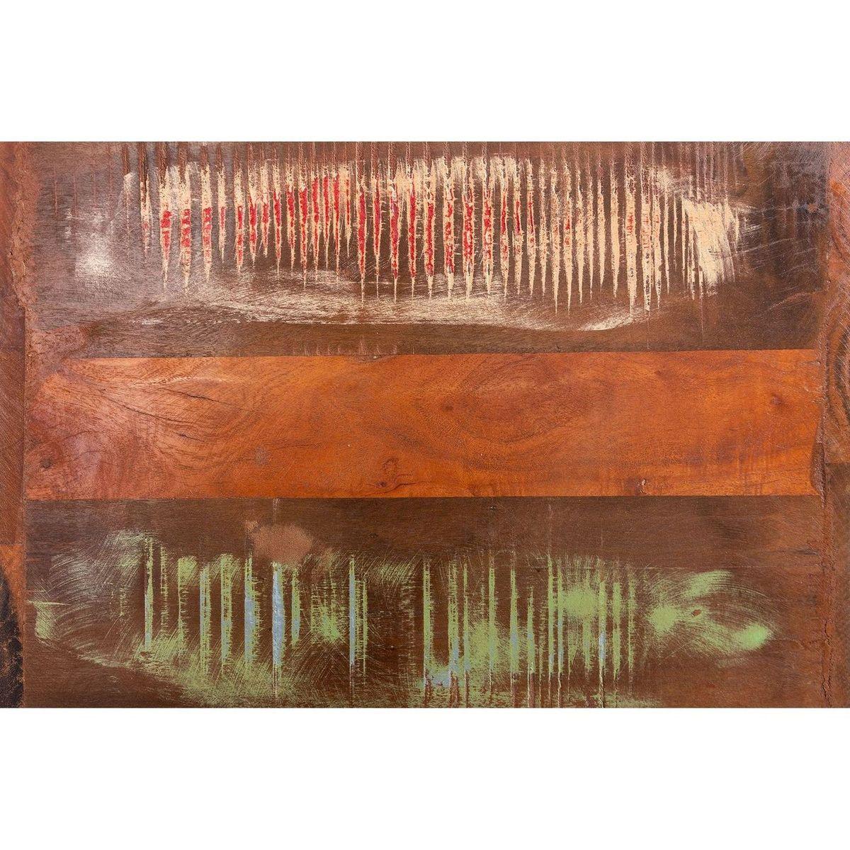 Beistelltisch Holzhocker Mumbai Recyclingholz