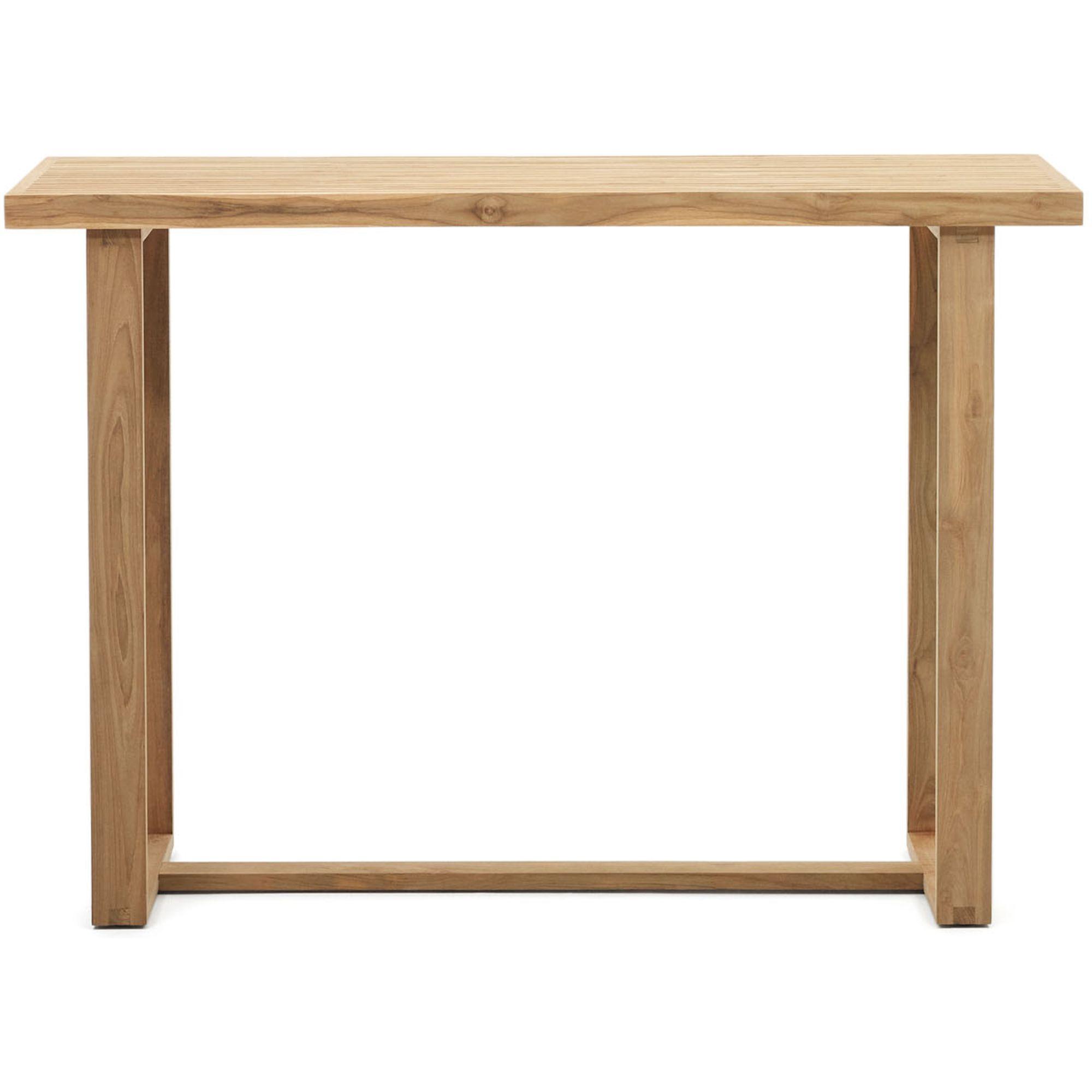 Garten Stehtisch Candell recyceltes Teakholz massiv 140x70