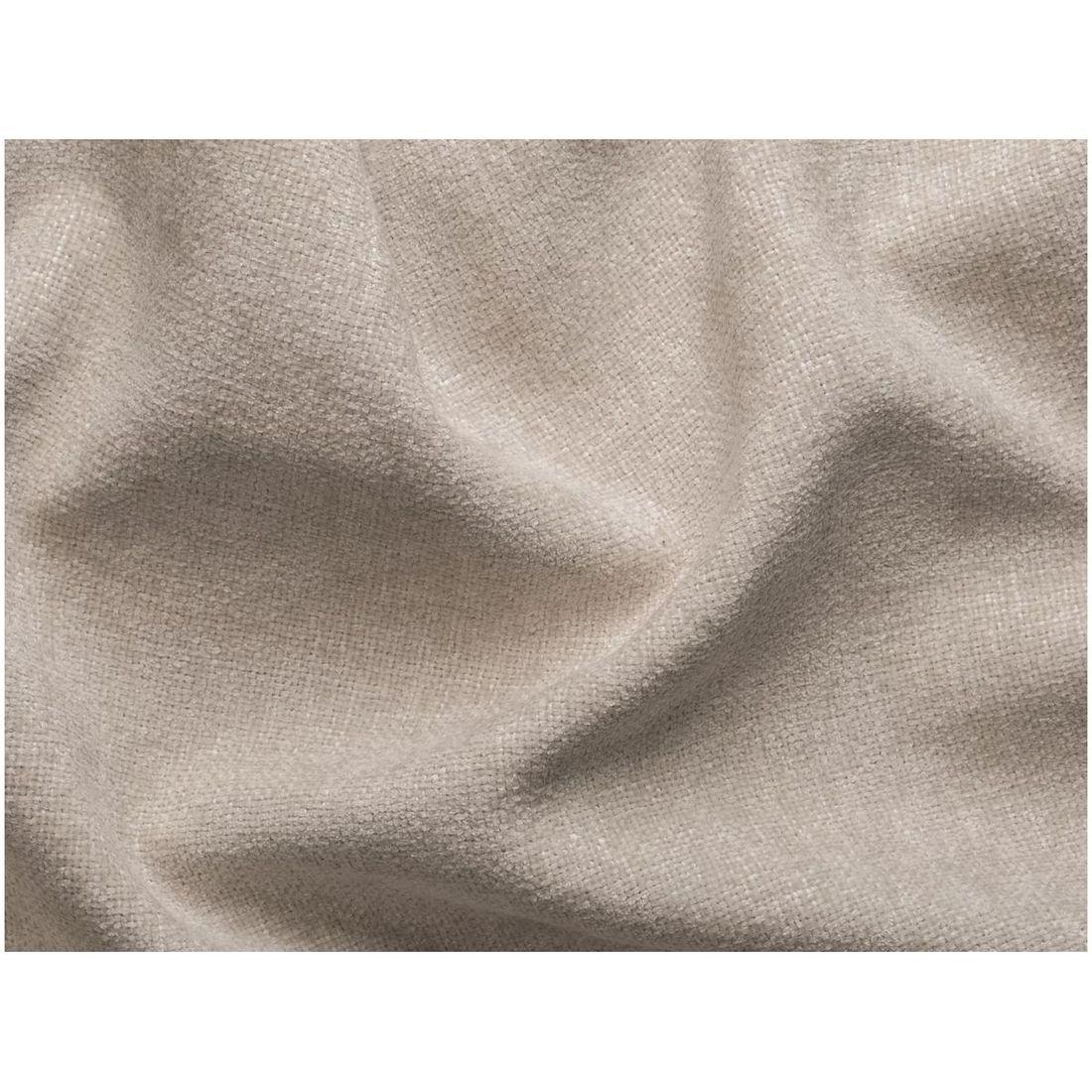 Wohnlandschaft U-Sofa Naomi - Ausrichtung: rechts - Bezug: Structured Fabric (Liberty), Beige