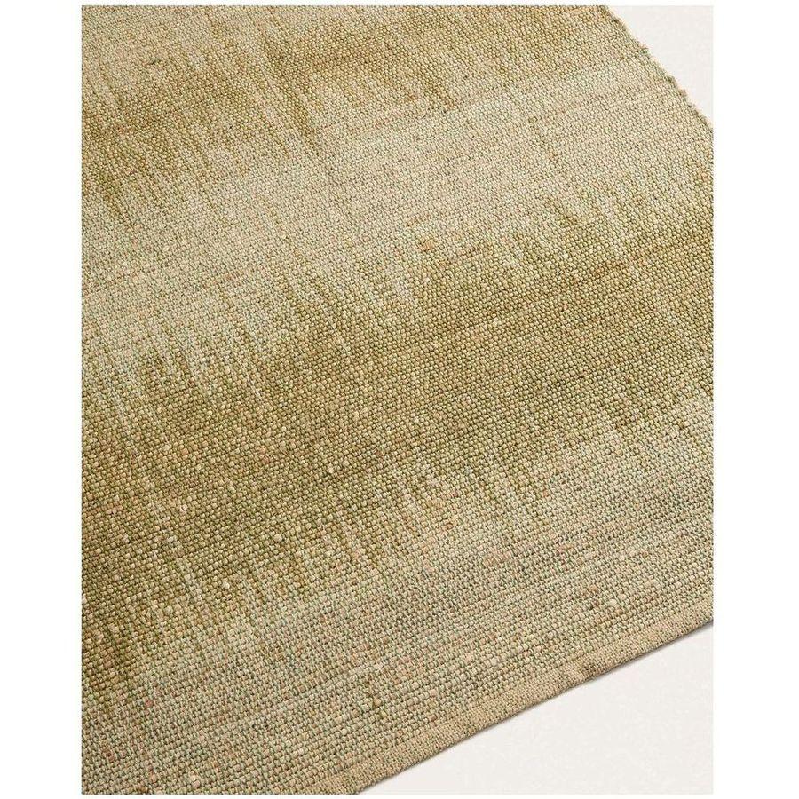 Teppich Lirmo aus Jute grün 160x230
